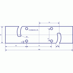 Планка для крепления Буран-8У