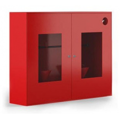 Щит пожарный закрытый металлич. с окнами 1200 700 300 (без комплекта)