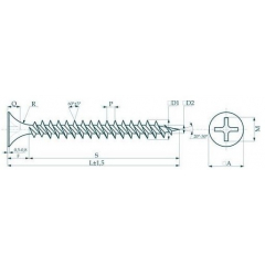 Саморезы 3,5х51 мм