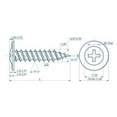 Саморезы 4,2х13 мм