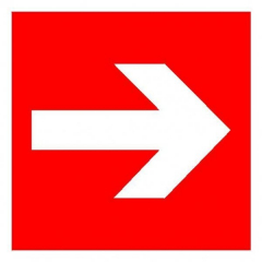 Пластик (F-01-01)  Направляющая стрелка