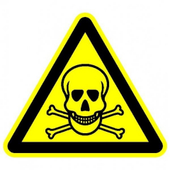 Пластик (W-03)  Опасно. Ядовитые вещества