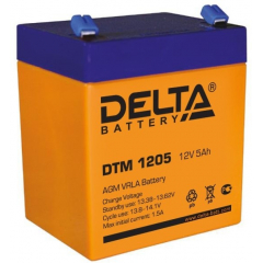 Аккумулятор 12 В, 5 Ач DTM 1205 Delta