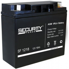 Аккумулятор 12 В, 18 Ач (Security Force)