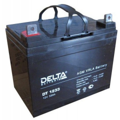 Аккумулятор 12 В, 33 Ач DT 1233 Delta