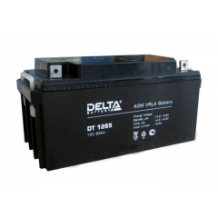 Аккумулятор 12 В, 65 Ач DT 1265 Delta