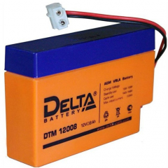 Аккумулятор 12 В, 0,8 Ач DTM 12008 Delta