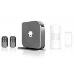 Комплект FE GSM-light. (FE GSM-light, FE-PIR-900 ИК датчик, магнитоконтакт, FE-RC-80 брелок -2шт., сетевой адаптер)