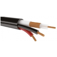 Кабель RG59Cu+2x0.75 (черный)