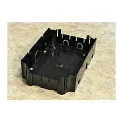 BOX/6 Коробка для люка в пол на 6 и на 8 модулей (45х45мм),пластиковая для заливки в бетон