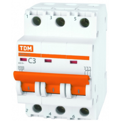 Авт.выключатель 3P 25А  BA47-29 (Распродажа. На складе 1 шт.)