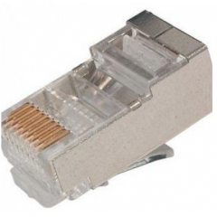 Джек RJ-45 8P8C CAT 5e (экран)