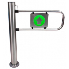 Калитка автоматическая с электроприводом BRAVO, нерж., створка 665 мм