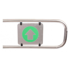 Створка для калиток длиной 915 мм, нерж., заполнение с пиктограммами