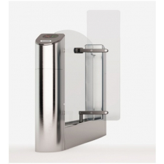 Крайний элемент турникета Т-04-К с картоприемником со створками 1500мм. (шир.прохода 660мм.)