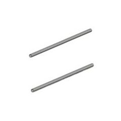 Поручень ограждения двойной со сквозным крайним отверстием (Длина трубы L=1032) (Praktika)