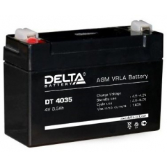 Аккумулятор 4 В, 3,5 Ач DT 4035 Delta