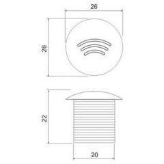CP-Z-2MF (врезной)