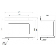 Кожух для ИПДЛ-Д-I/4P