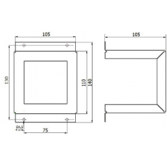 Кожух для ИПДЛ-Д-II/4P