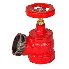 Вентиль КПЧ Ду-50 чугун угловой 125  (муфта-цапка)