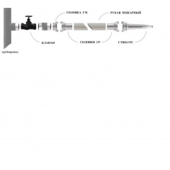 Вентиль D 65 15КЧ33П (Распродажа. На складе 2 шт.)