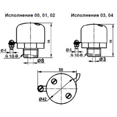 СД 0,02/12 (1)G1/2-B.O2-СДУ-М (IP33)