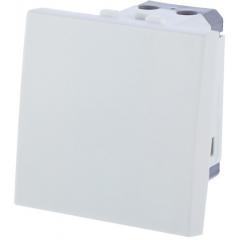Выключатель 45х45 мм (схема 1) 16 A, 250 B (белый) LK45 (850704)