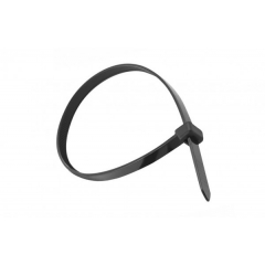 Хомуты кабельные 2,5 х 200мм (чёрные) (45200BL)