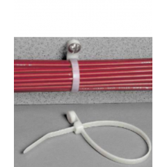 Хомуты кабельные 4,3 х 220мм, с монтажным отверстием (45209)