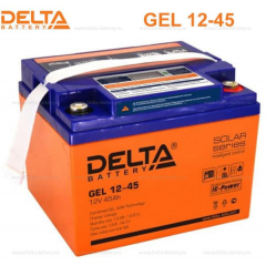 Аккумулятор GEL 12-45 (Delta)