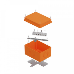 Коробка огнестойкая для о/п 40-0351-FR6.0-8 E15-E120 RAL2003 150х110х90 (6 шт/кор) Промрукав