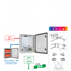 SKAT SMART UPS-600 IP65 SNMP Wi-Fi