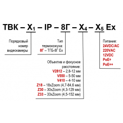 ТВК-80-IP-8Г-V550-24VDC/AC Ex