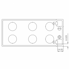 GP1272 F2 CSB Аккумулятор