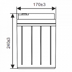 GPL121500 WBR Аккумулятор