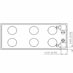 GPL1272 F2 FR CSB Аккумулятор