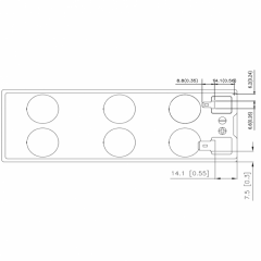 HR1224W F2 F1 CSB Аккумулятор