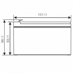 HR1251W F2 WBR Аккумулятор