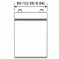 HRL1234W F2 WBR Аккумулятор