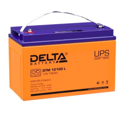 Аккумулятор DTM 12100 L DELTA
