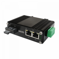 Ethernet-FX-SM40SB Преобразователь Ethernet 10/100 Мбит/с в оптику. Одномодовое волокно до 40 км. Для обмена данными используются одно волокно.