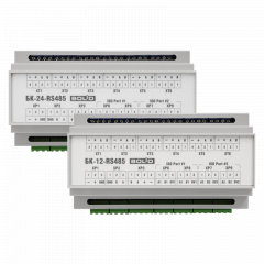 БК-12-RS485-01 - Блок коммутации для установки в шкафы, боксы. Две внешних линии RS485 и одна внутренняя. Питание 12 В.