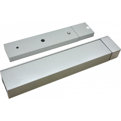 ALM-350FB-G-12/24V (серый) электромагнитный замок ALeko
