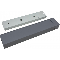 ALM-350FB-G-12/24V (серый) электромагнитный замок ALeko