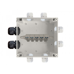 Коробка силовая распределительная IP66 АЯКС-2, 10 мм2 (250х230х100)