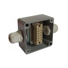 Коробка пылевлагонепроницаемая G366 В АЯКС IP66/IP65, 82x80x55 (крепление винт/бонка)