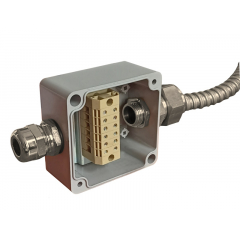 Коробка пылевлагонепроницаемая клеммная G366 А К АЯКС IP66/IP65, 82x80x55