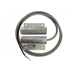 Извещатели охранные точечные магнитоконтактные взрывозащищённые Ех ИО102 Al исп.250 АВТО с магнитом М-100, с постоянно присоединенным спецкабелем в металлорукаве маркировка 1Ex db IIC T6...Т5  Gb Х