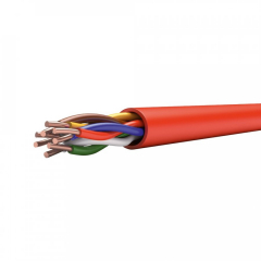 Кабель КППРнг(А)-FRLSLTx 2х2х0,75 красный (200 м/уп) Промрукав